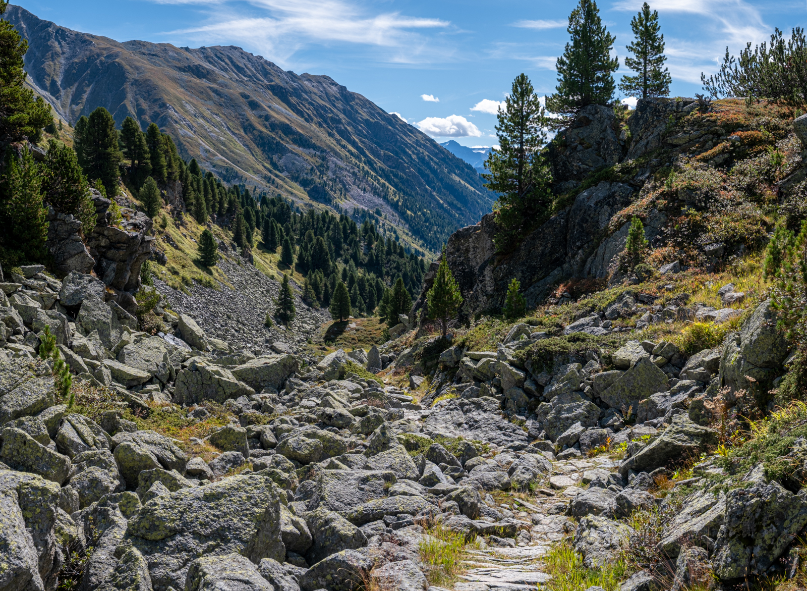 Hinunter nach Italien