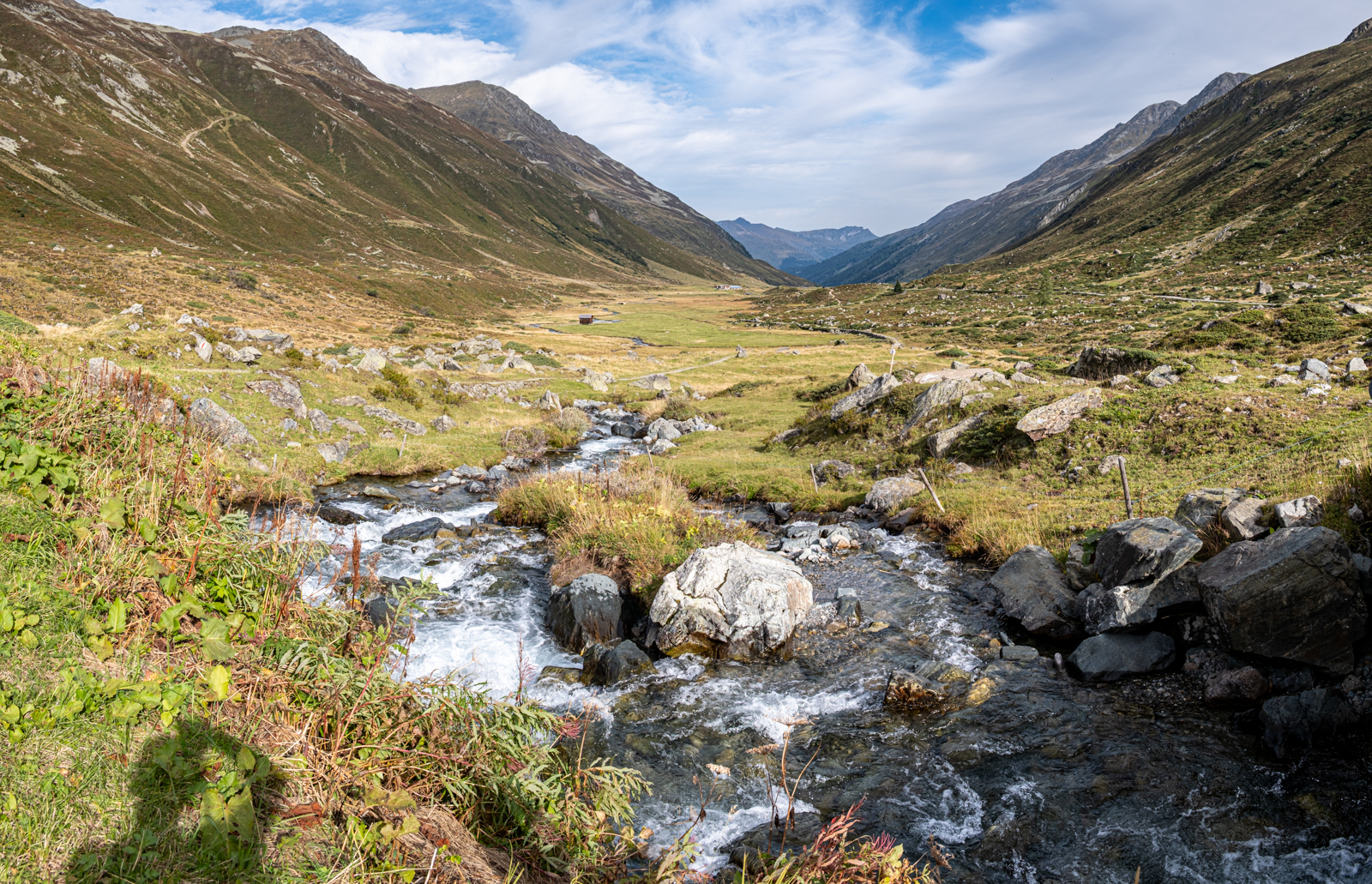 Das Dischmatal Richtung Davos