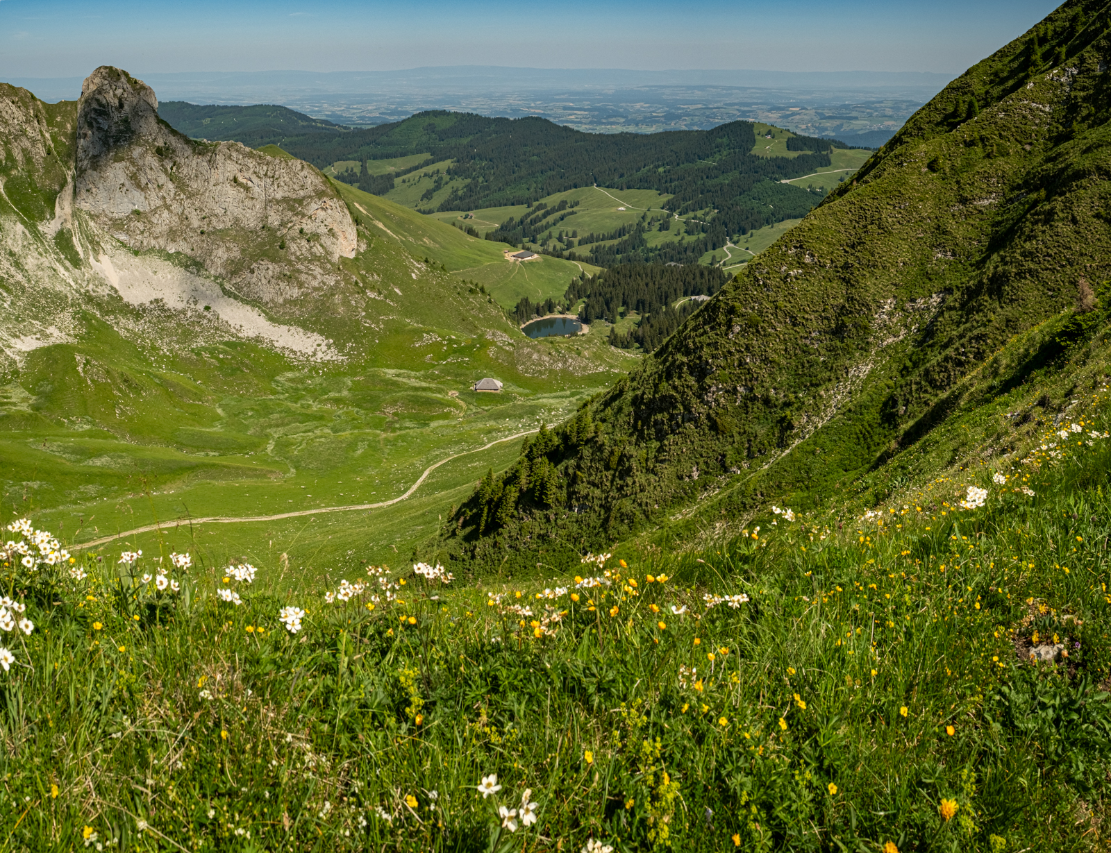 Blick auf das Gantrischseeli